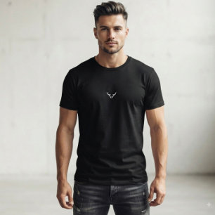 Camiseta de símbolo de toro minimalista Grap de