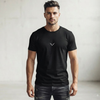 Camiseta de símbolo de toro minimalista | Grap de