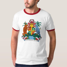 Camiseta de símbolo nacional