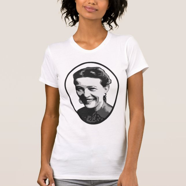 Camiseta de Simone de Beauvoir (Anverso)