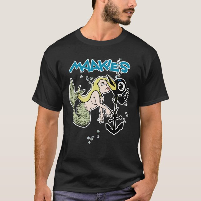 Camiseta de sirena de cuerdas secas (Anverso)
