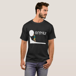 Camiseta de Sisyphus, mitología griega Grecia