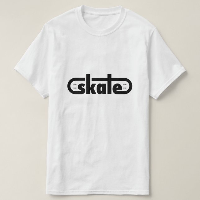Camiseta de skate (Diseño del anverso)