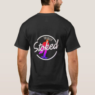 Camiseta de skateboard totalmente estacionada