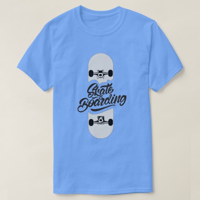 Camiseta de Skateboarding (Diseño del anverso)