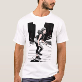 Camiseta de Skateboarding