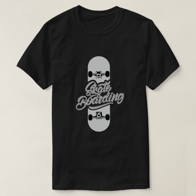 Camiseta de Skateboarding (Diseño del anverso)