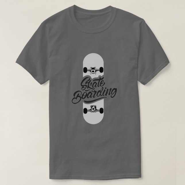 Camiseta de Skateboarding (Diseño del anverso)