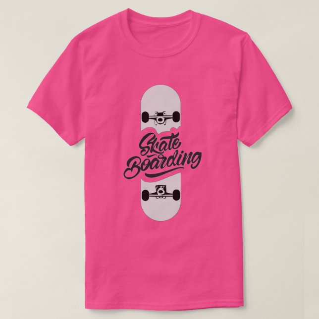 Camiseta de Skateboarding (Diseño del anverso)
