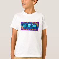 Camiseta de skateboarding "Ollie On" de Guay Boys