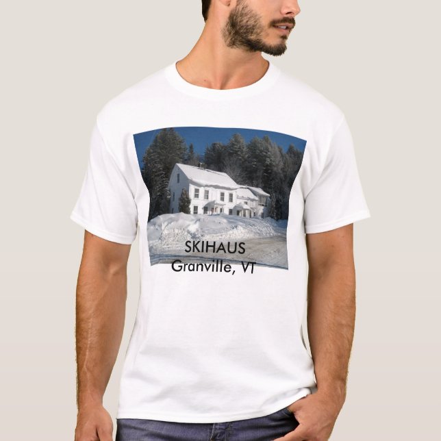 Camiseta de SKIHAUS - modificada para requisitos (Anverso)