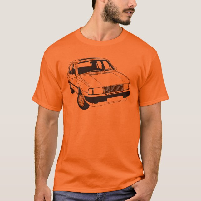 Camiseta de Skoda Estela 136 (Anverso)