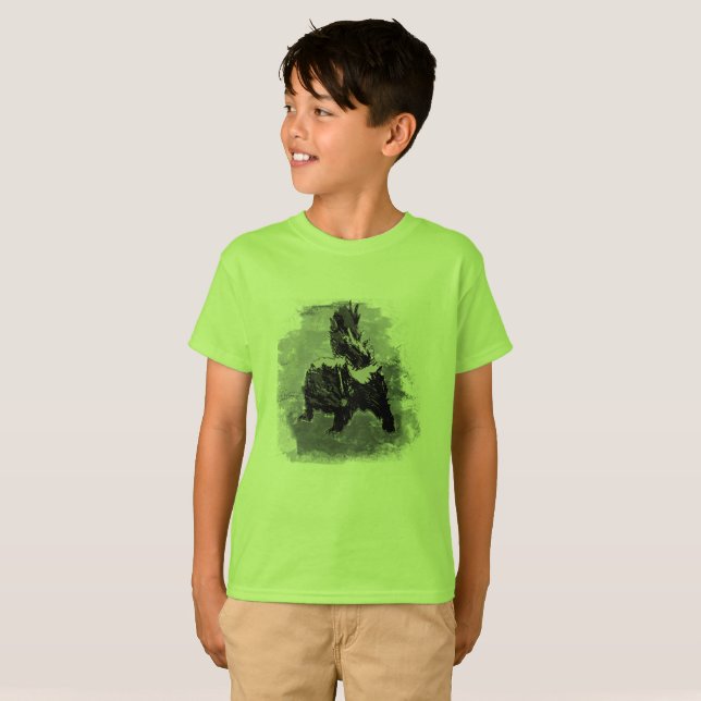 Camiseta de Skunk Youth: "¿Qué huele?" (Anverso completo)