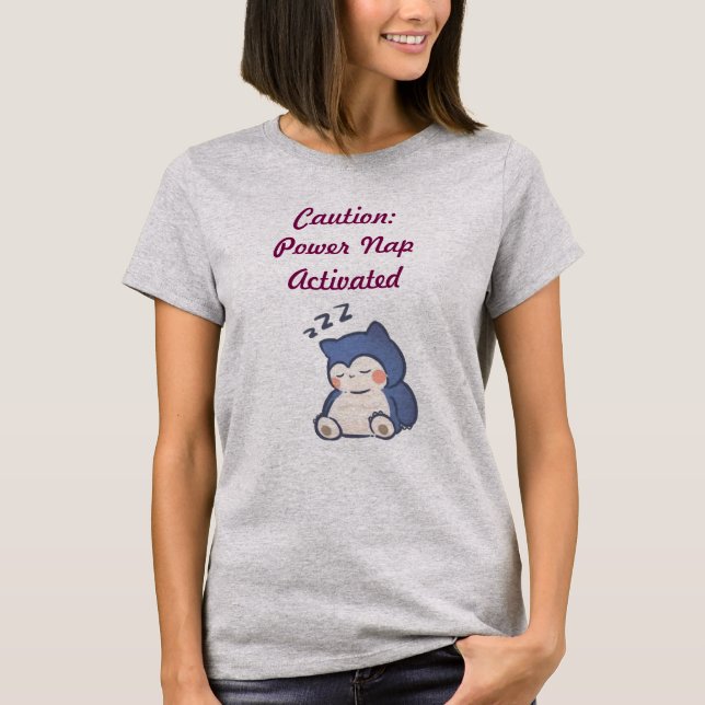 Camiseta de "Sleepfluencer oficial Merch" (Anverso)