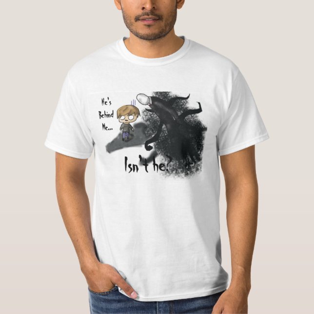 Camiseta de Slenderman Pewdie (Anverso)