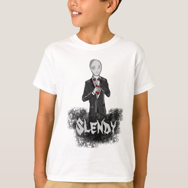 Camiseta de Slendy de los niños (Anverso)
