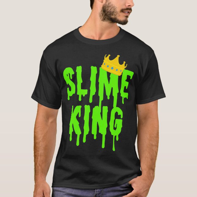 Camiseta de Slime King masculino regalo de Slime v (Anverso)