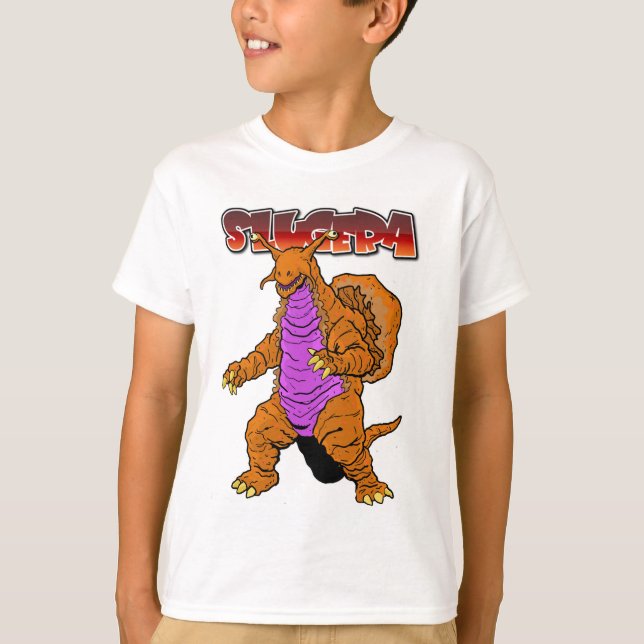 Camiseta de Slugera del niño (Anverso)