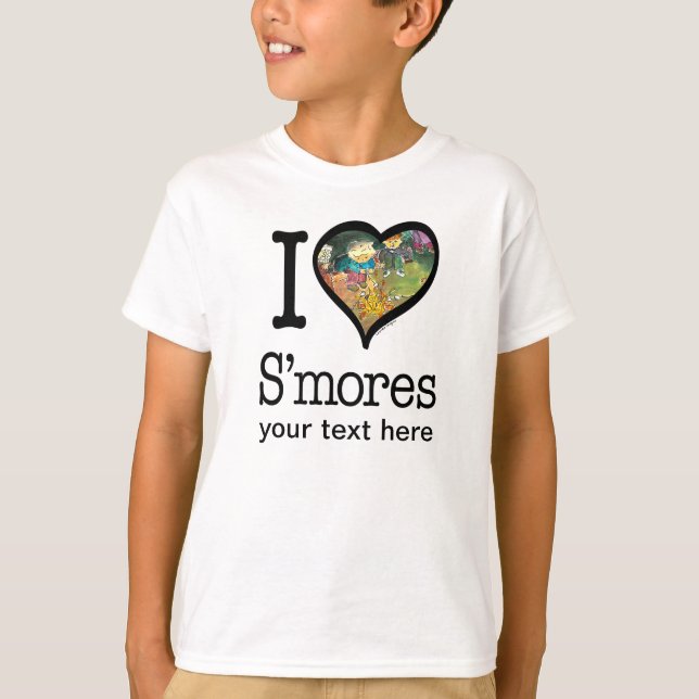 Camiseta de S'mores Lover (Anverso)