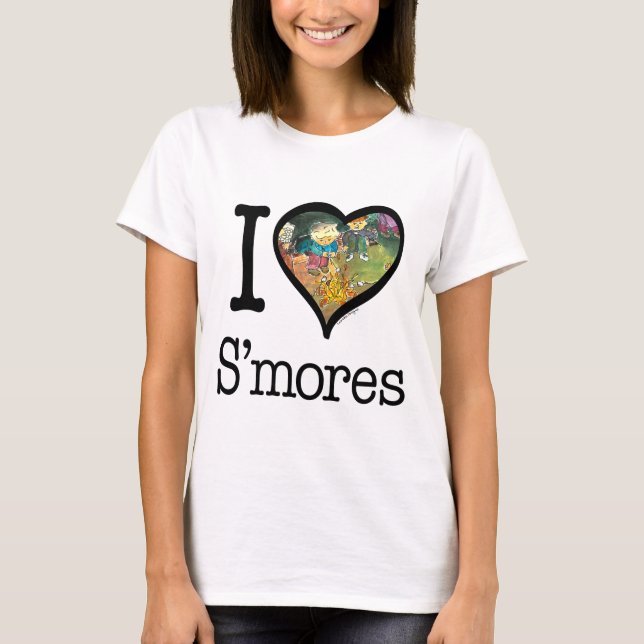 Camiseta de S'mores Lover (Anverso)