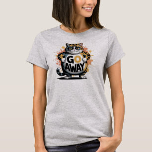 Camiseta de Snarky Humor Unisex "VÁYASE"