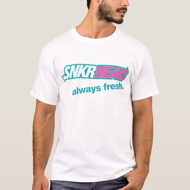 Camiseta de SNKRHEAD (Sneakerhead) (Anverso)