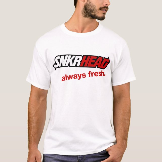 Camiseta de SNKRHEAD (Sneakerhead) (Anverso)