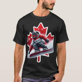 Camiseta de Snowboard Adventure de Canadá
