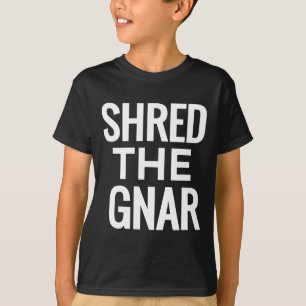 Camiseta De Snowboard T - Shred The Gnar