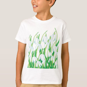 Camiseta de Snowdrops de primavera