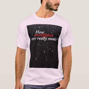 Camiseta De Snowflakes