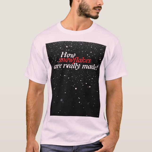 Camiseta De Snowflakes (Anverso)