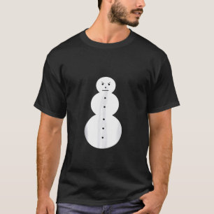 camiseta de snowman jeezy - Funny Angry Snowman Ta