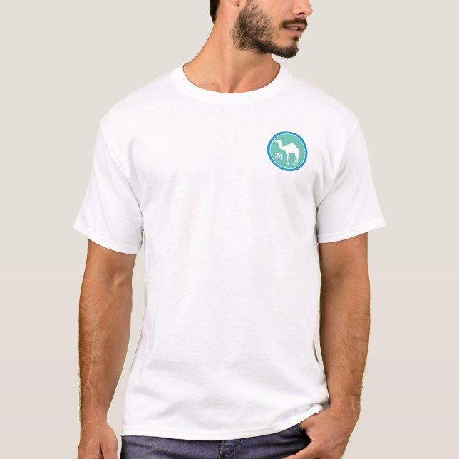 Camiseta de Sobriedad Círculo Camello 24 Horas - 2 (Anverso)