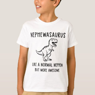 Camiseta de Sobrino Dinosaurio   Camiseta Nephewas