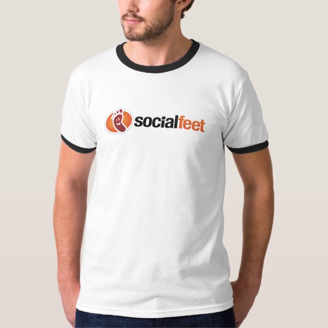 Camiseta de SocialFeet (Anverso)