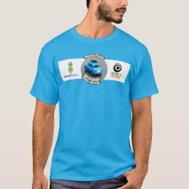 Camiseta de socios de RootsTech Ride Along (azul t