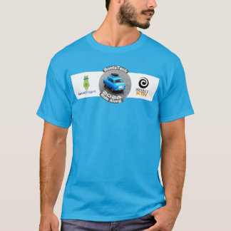 Camiseta de socios de RootsTech Ride Along (azul t