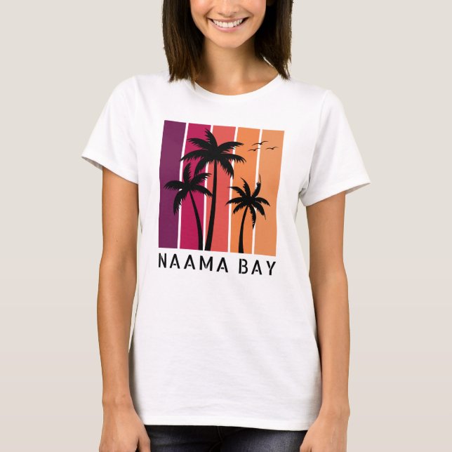 Camiseta de sol de la bahía de Na'ama para mujeres (Anverso)