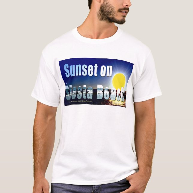 Camiseta de sol de Siesta Beach (Anverso)
