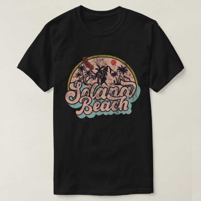 Camiseta de Solana Beach, California (Diseño del anverso)