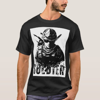 camiseta de soldado