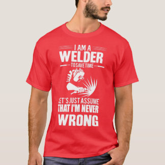 Camiseta de soldadura