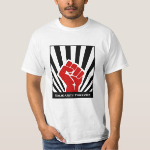 Camiseta de Soliarity del sindicato