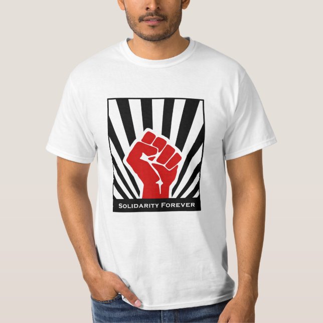 Camiseta de Soliarity del sindicato (Anverso)