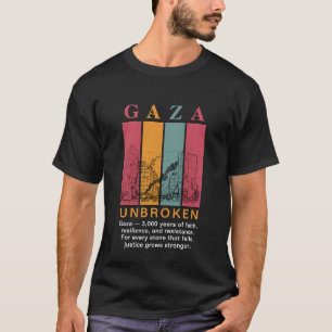 Camiseta de Solidaridad con Gaza - 3.000 Años de F