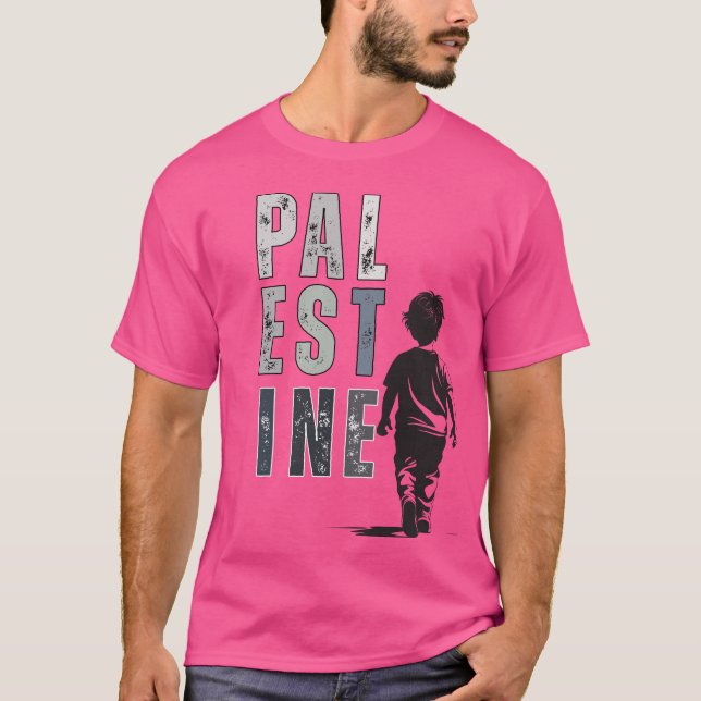 Camiseta de Solidaridad con PALESTINA – Camisa Cod (Anverso)