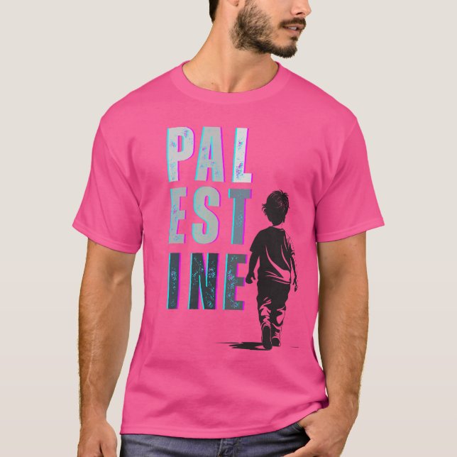 Camiseta de Solidaridad con PALESTINA – Camisa Cod (Anverso)
