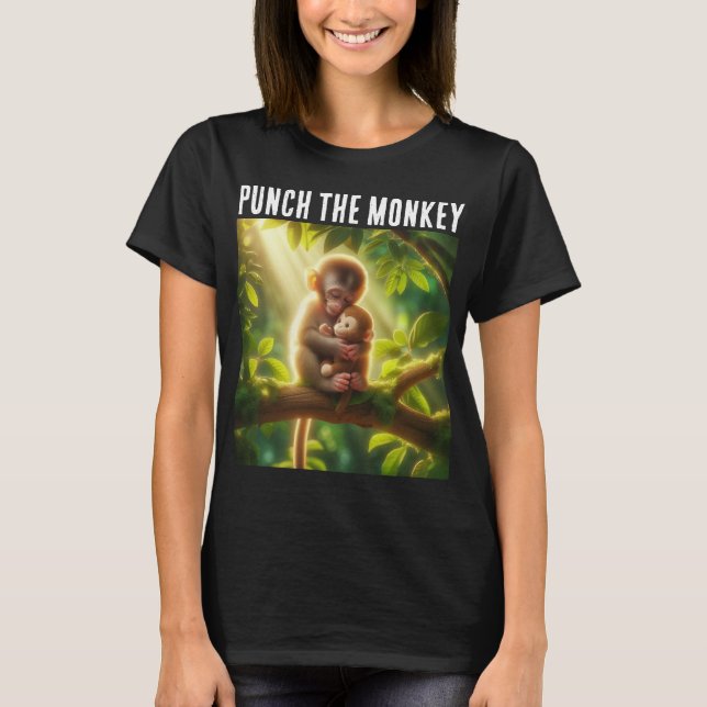 Camiseta de Solidaridad con Punch el Mono (Anverso)