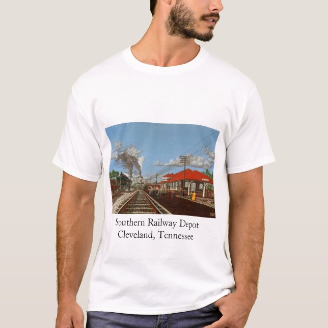 Camiseta de Southern Rwy Cleveland Depot de Tom Ro (Anverso)